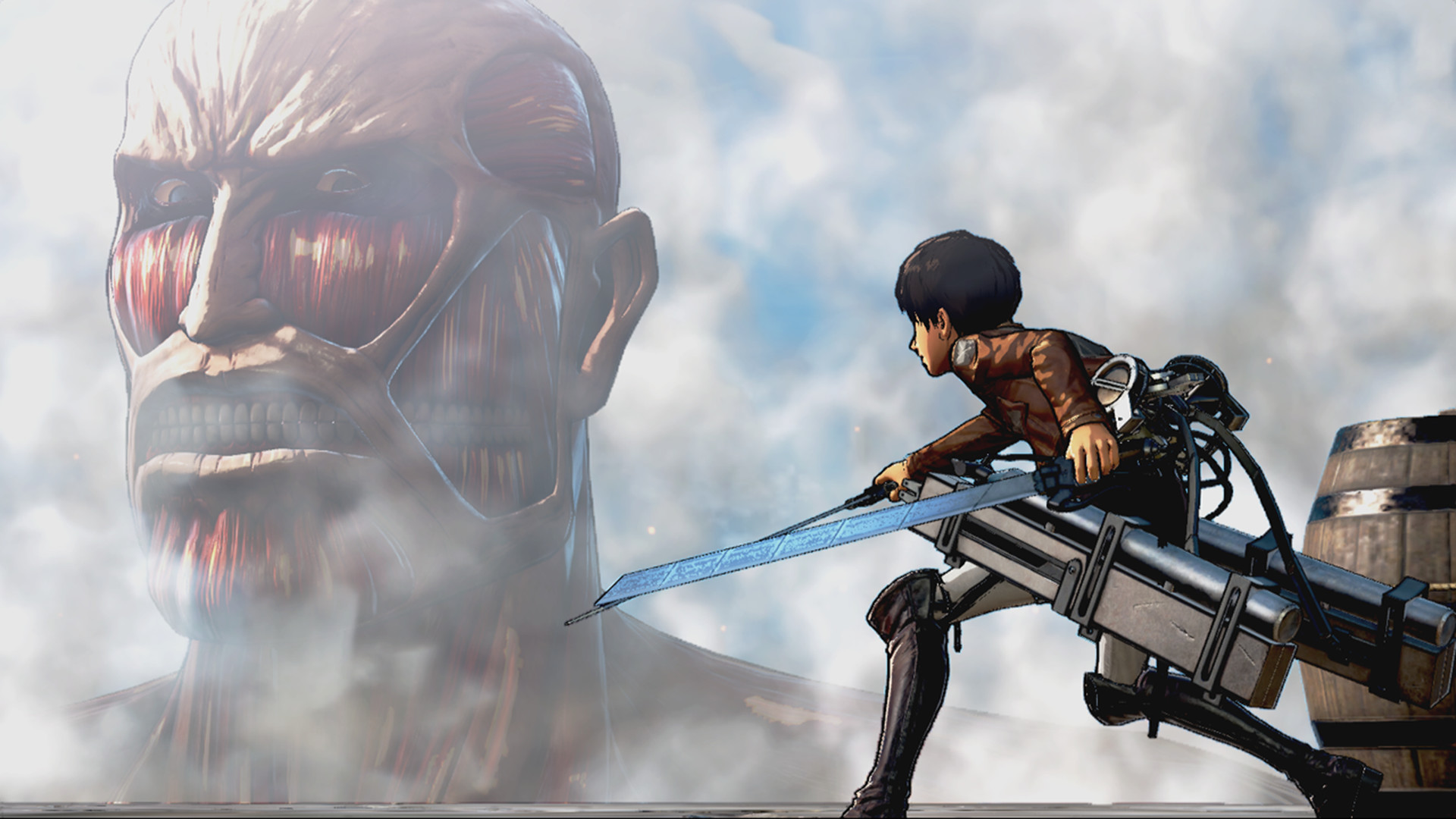 Скриншот: Attack on Titan / A.O.T. Wings of Freedom