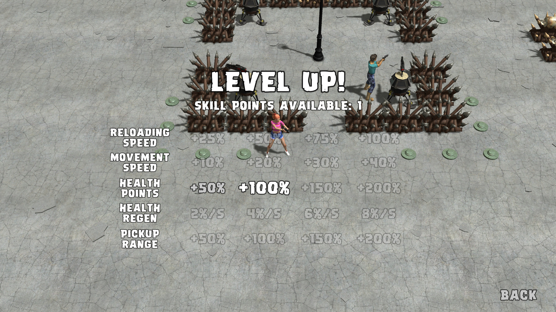 Скриншот: Yet Another Zombie Defense HD