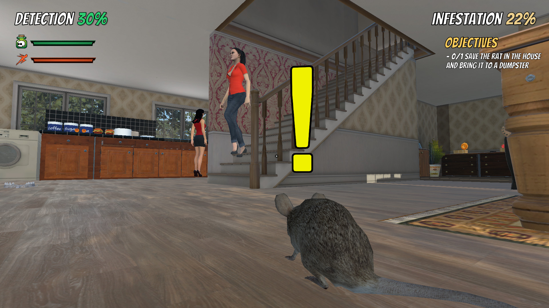 Скриншот: Rat Simulator