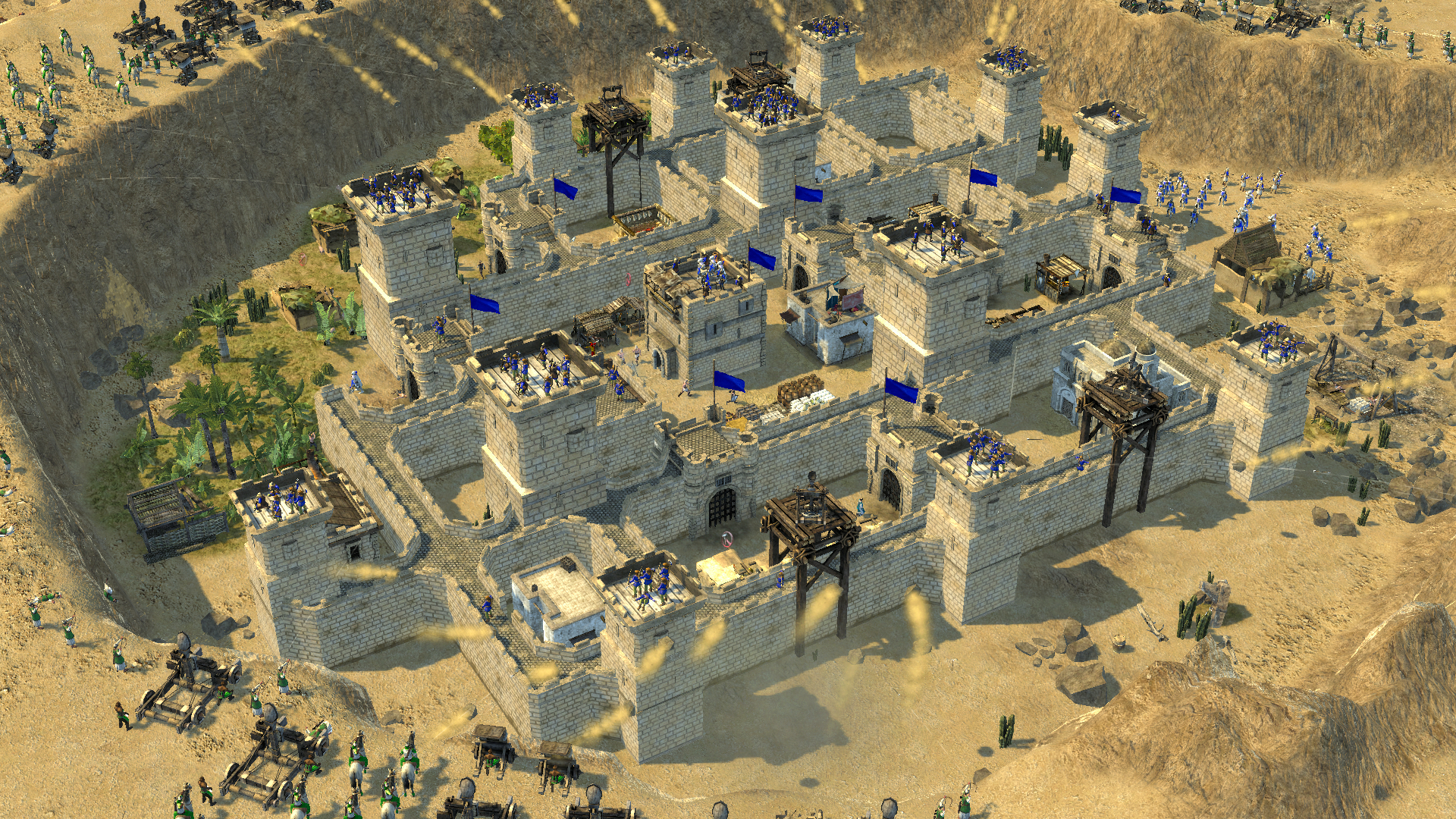 Скриншот: Stronghold Crusader 2