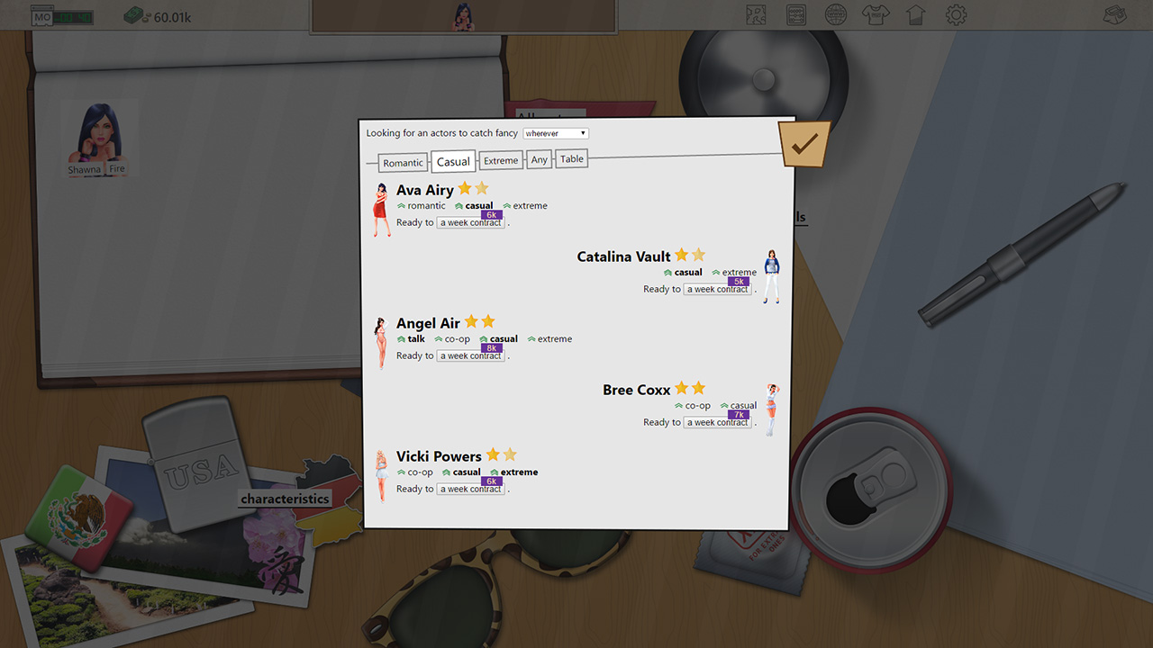 Скриншот 11: Porno Studio Tycoon