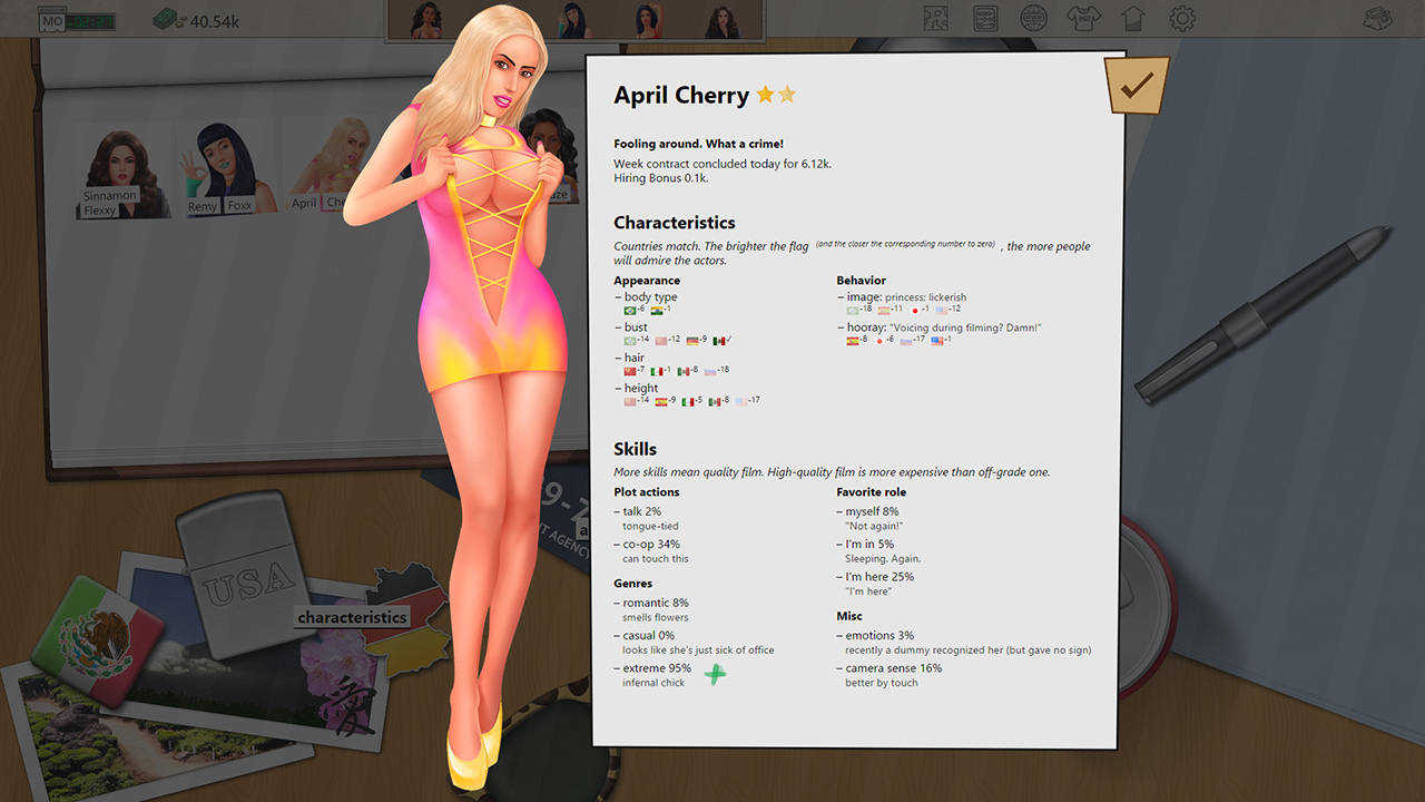 Скриншот 25: Porno Studio Tycoon