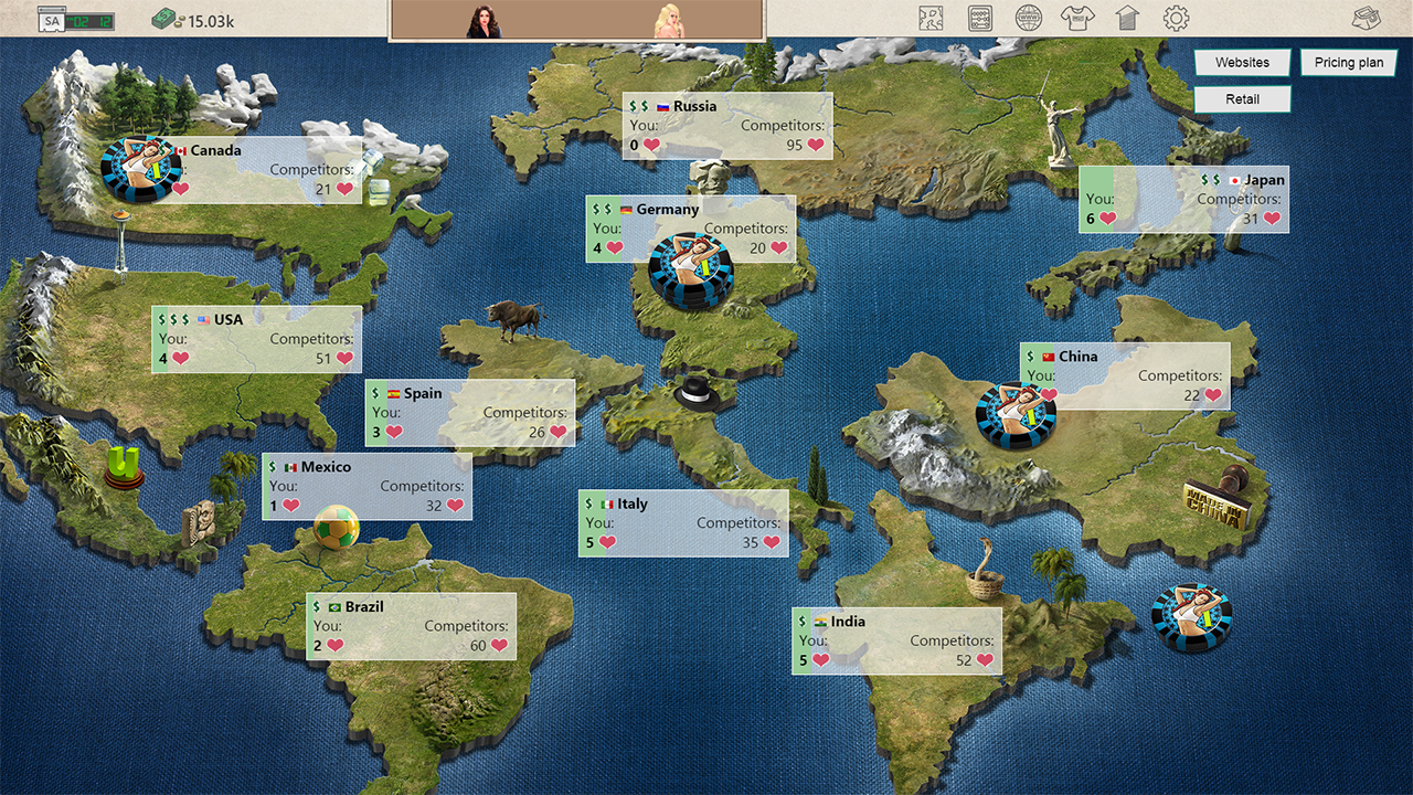 Скриншот: Porno Studio Tycoon