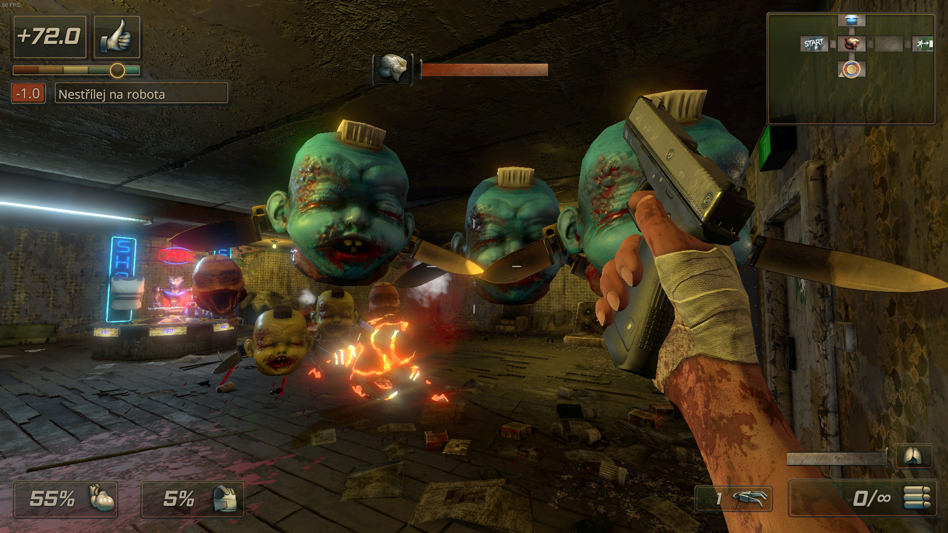 Скриншот: Killing Room