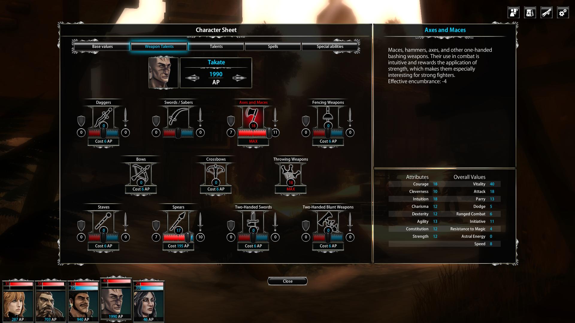 Скриншот 12: Blackguards