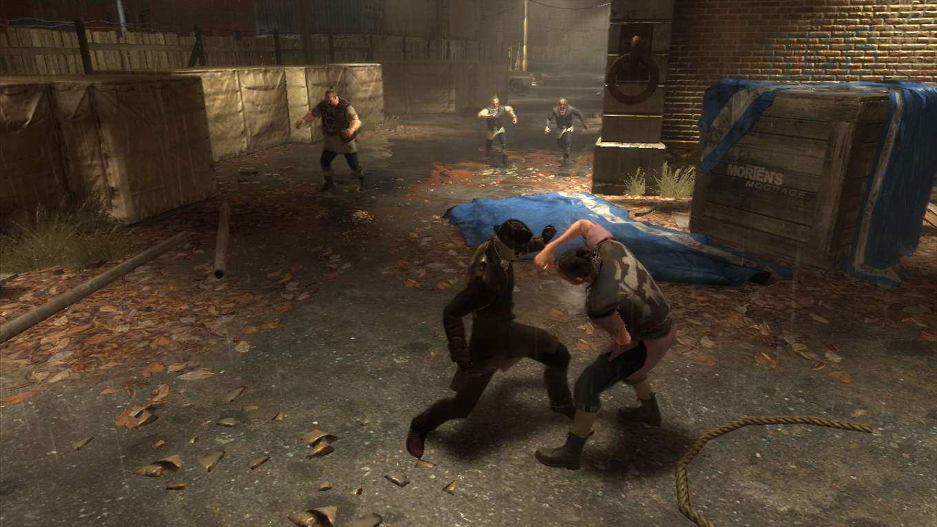 Скриншот: Watchmen: The End is Nigh