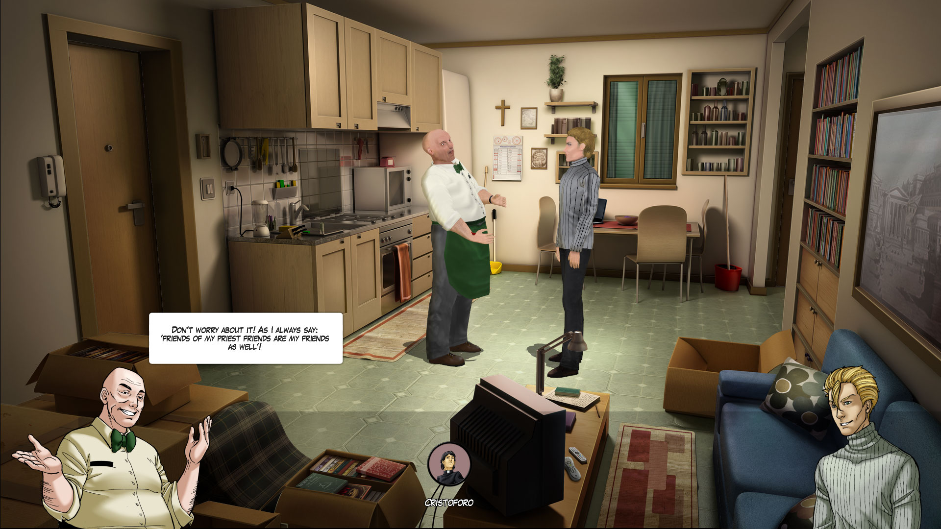 Скриншот: Shadows on the Vatican - Act I: Greed