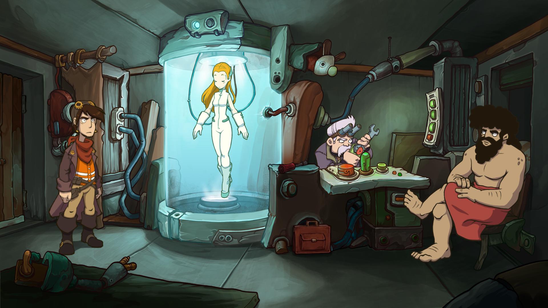 Скриншот: Goodbye Deponia