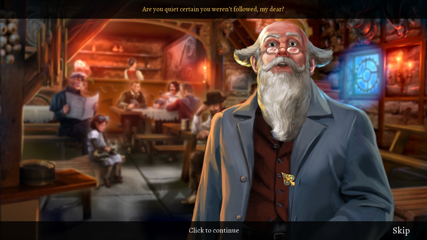 Скриншот: Clockwork Tales: Of Glass and Ink