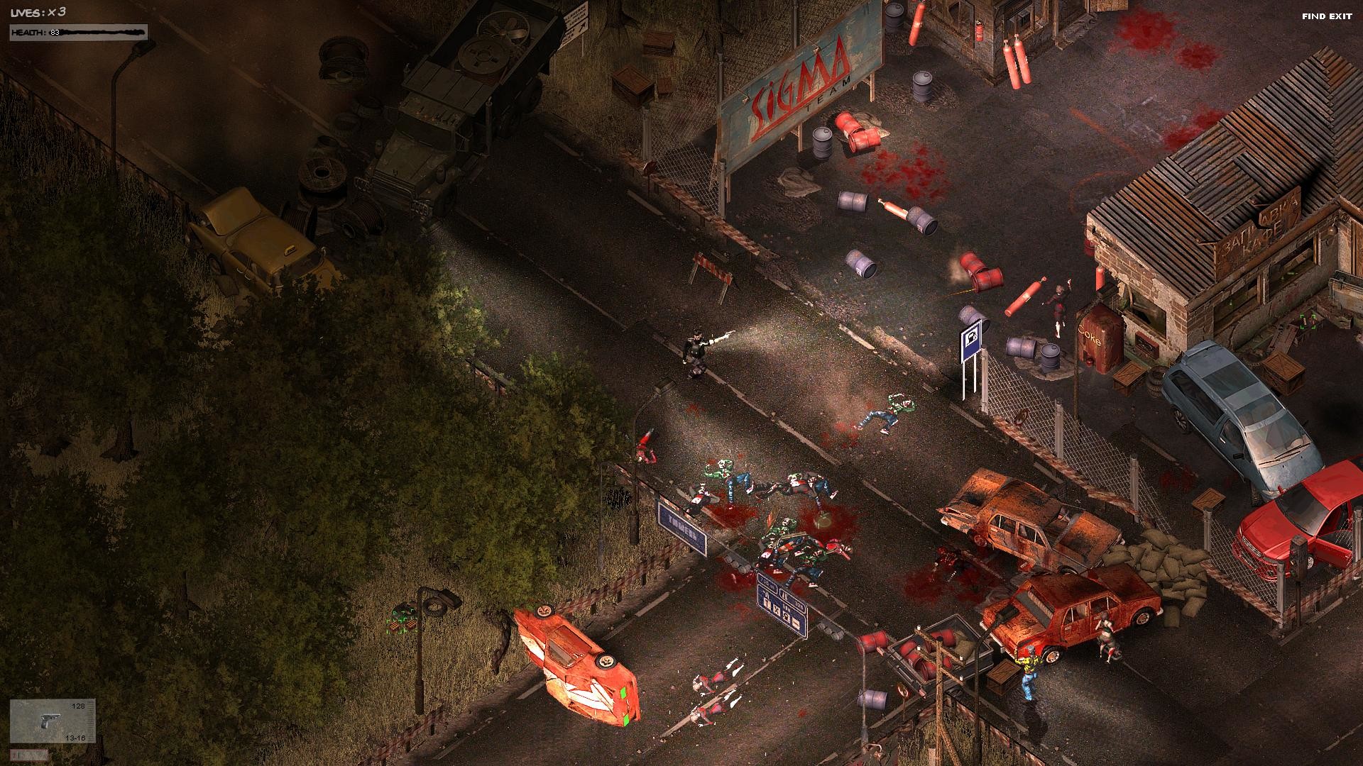 Скриншот: Zombie Shooter 2