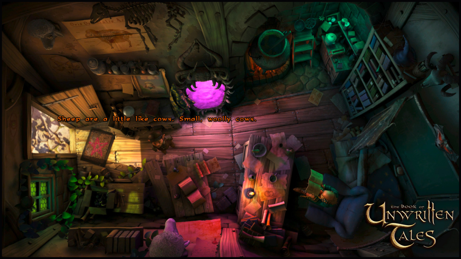 Скриншот 18: The Book of Unwritten Tales