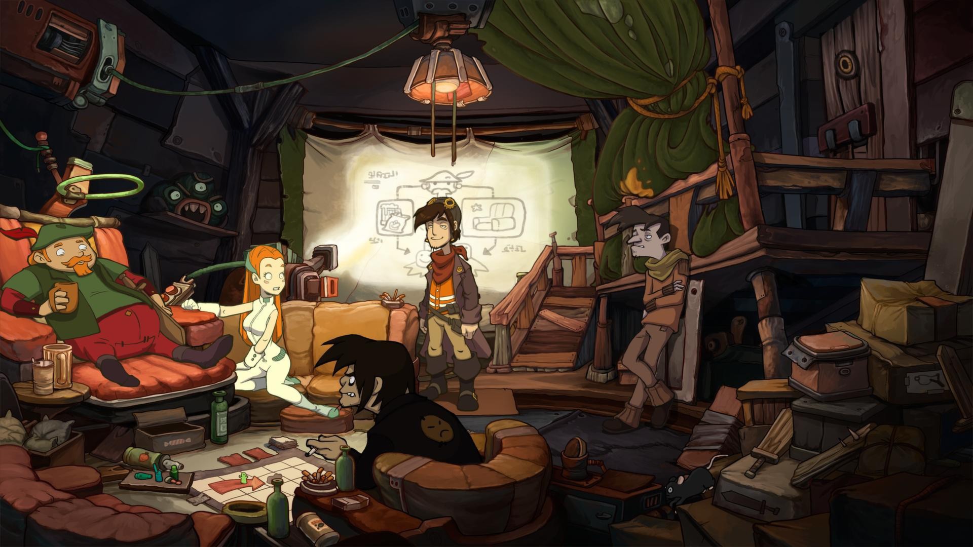 Скриншот: Chaos on Deponia