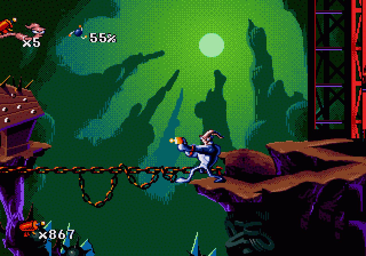 Скриншот: Earthworm Jim
