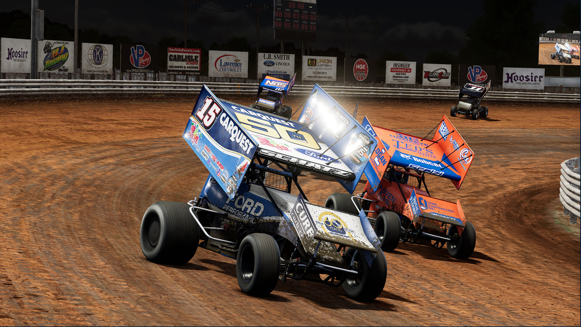 Скриншот: World of Outlaws: Dirt Racing 24 Gold Edition