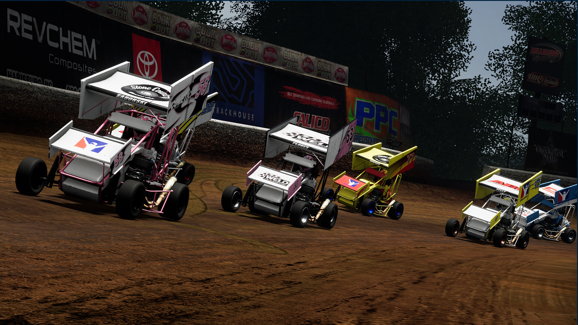 Скриншот: World of Outlaws: Dirt Racing 24 Gold Edition