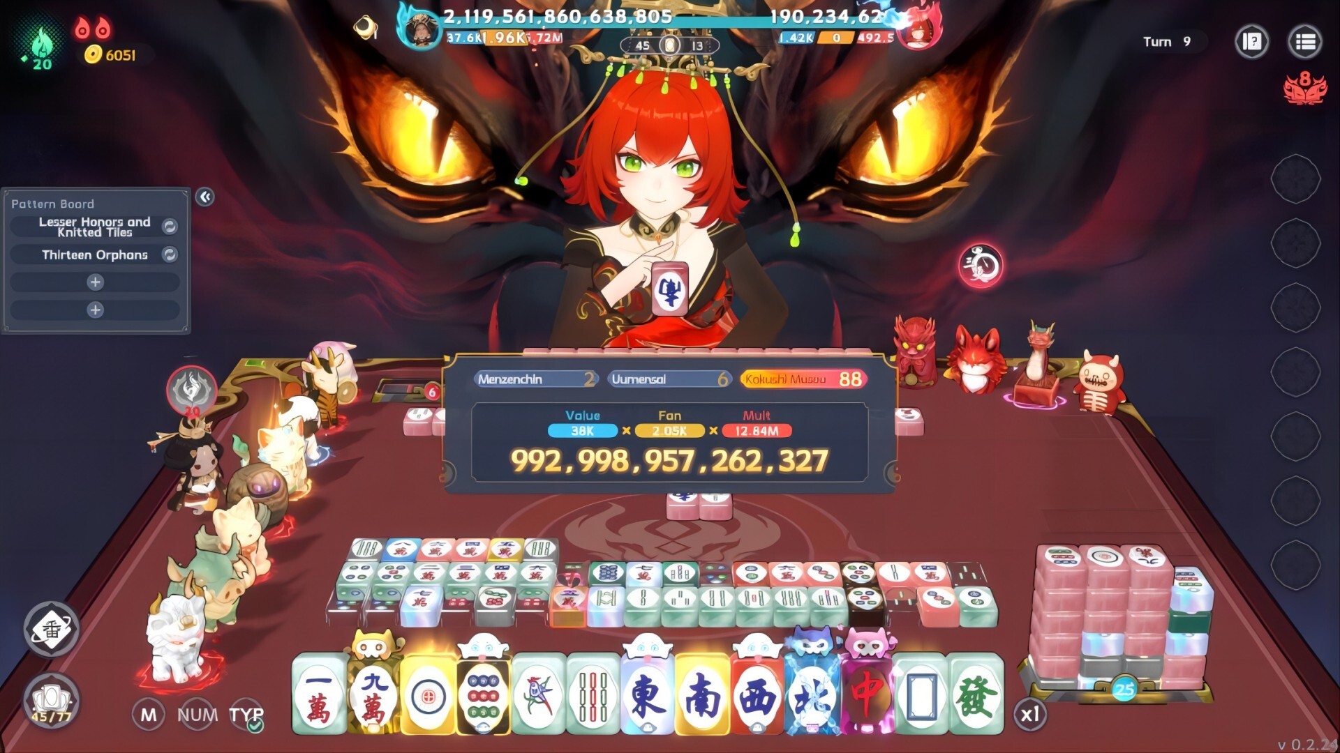 Скриншот: Demonic Mahjong