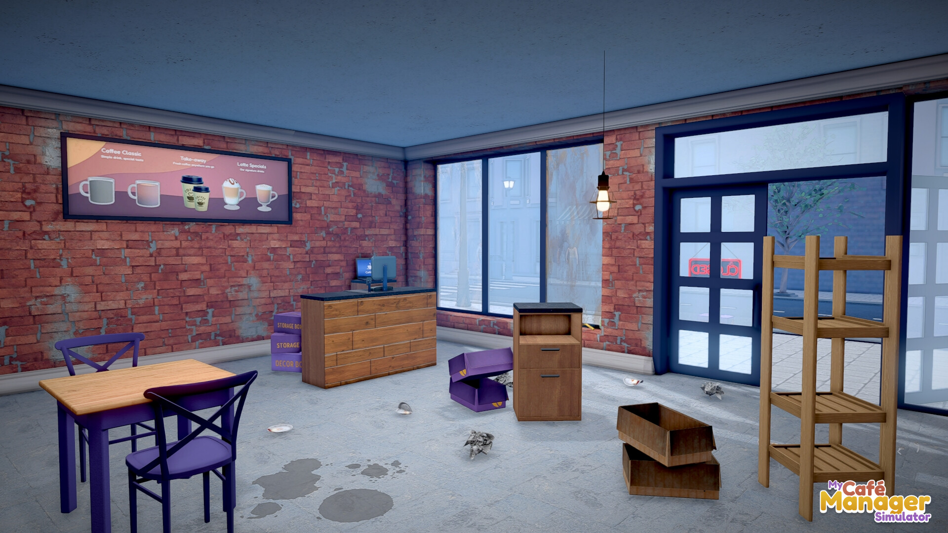 Скриншот: My Café Manager Simulator