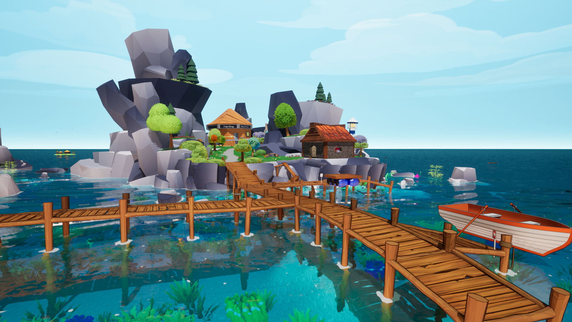 Скриншот: Fisherman Simulator