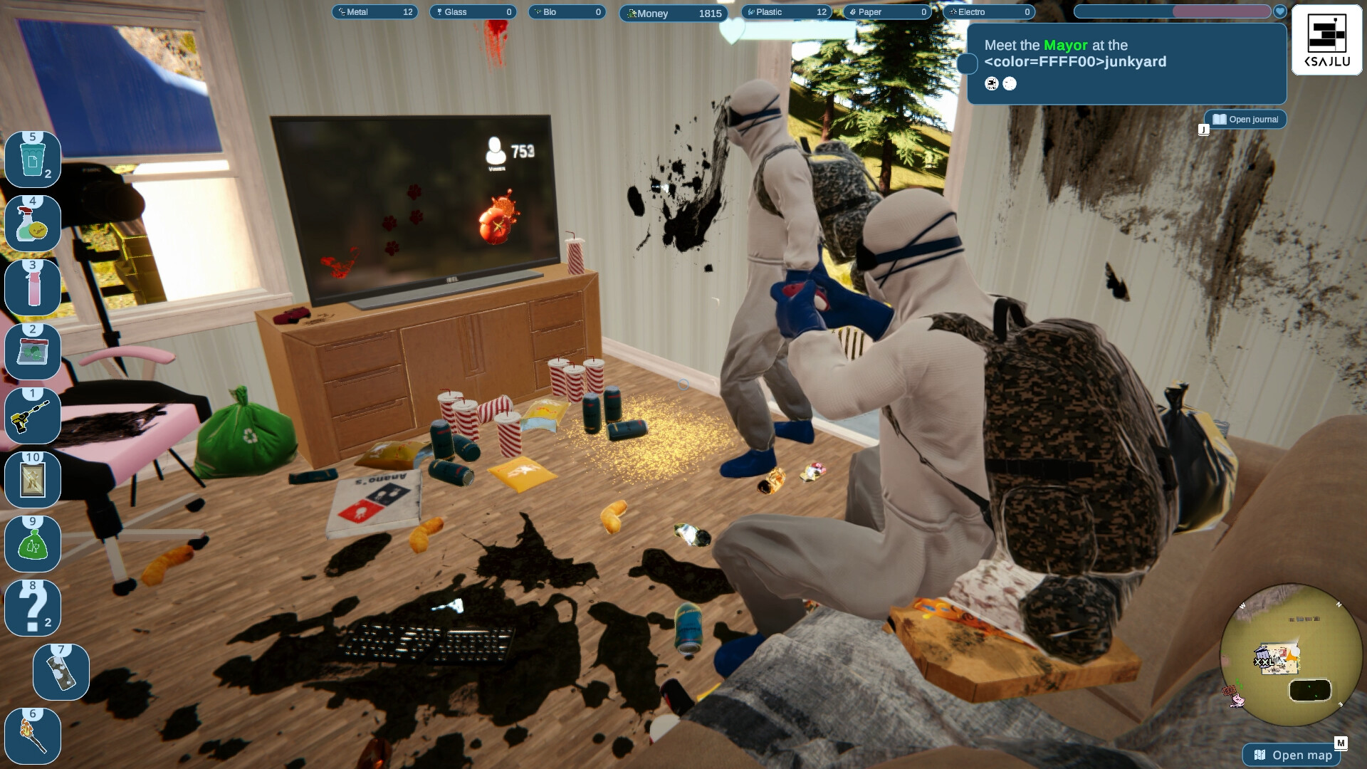 Скриншот 18: Purrrifiers: Cleaning Chaos – Cats & Goofylike Co-op