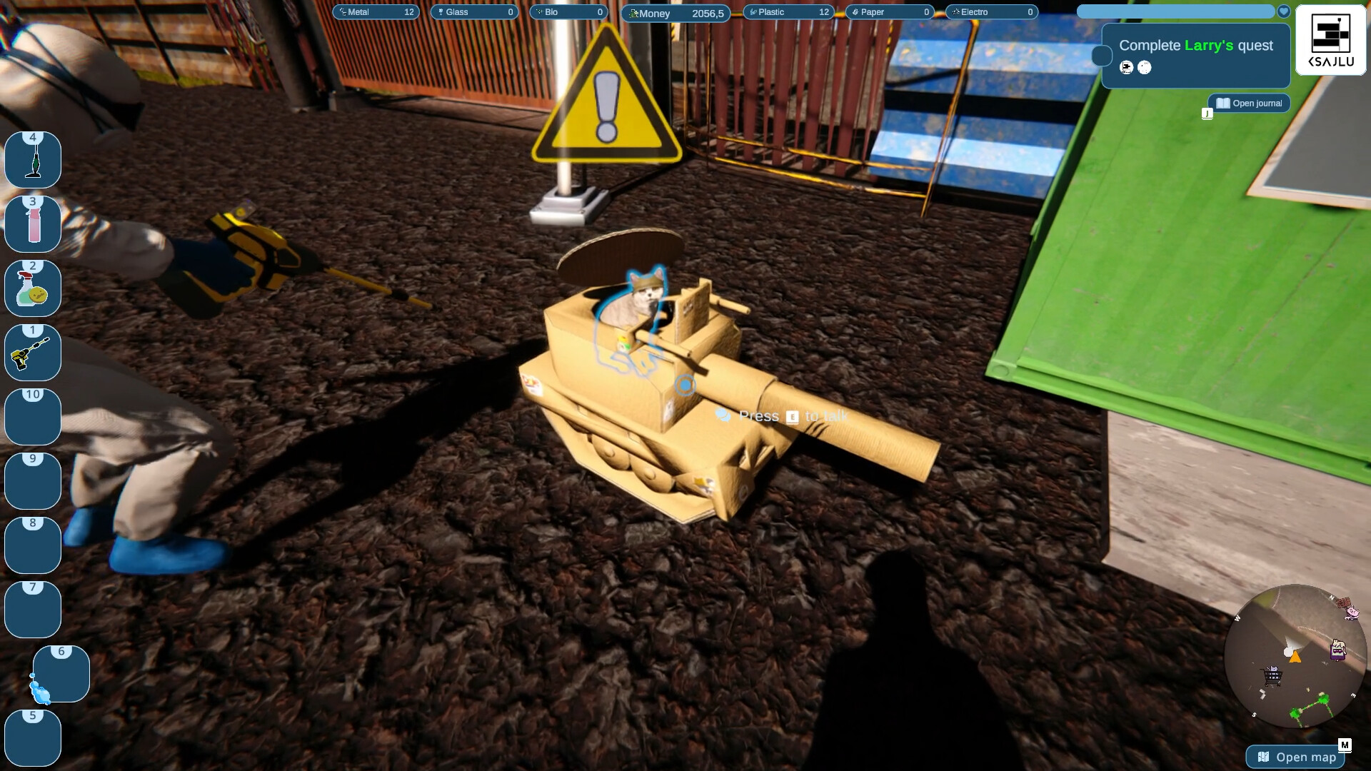 Скриншот: Purrrifiers: Cleaning Chaos – Cats & Goofylike Co-op