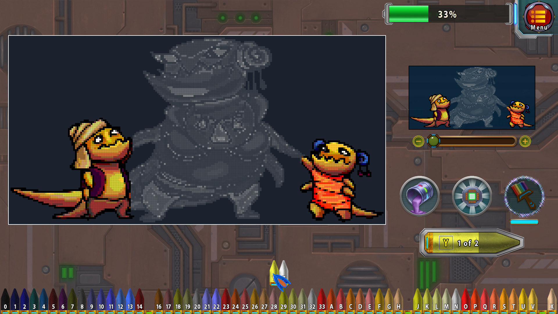 Скриншот: Paint By Numbers