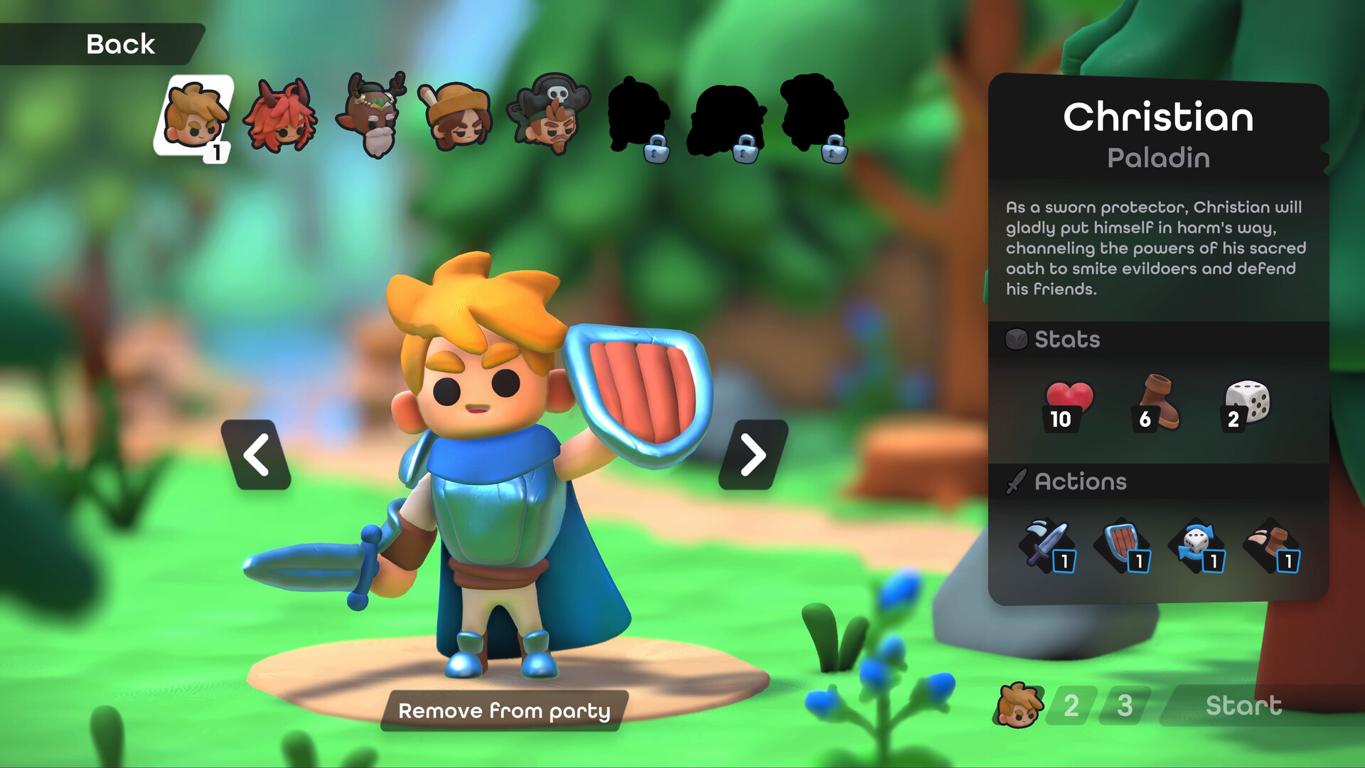 Скриншот: Dobbel Dungeon