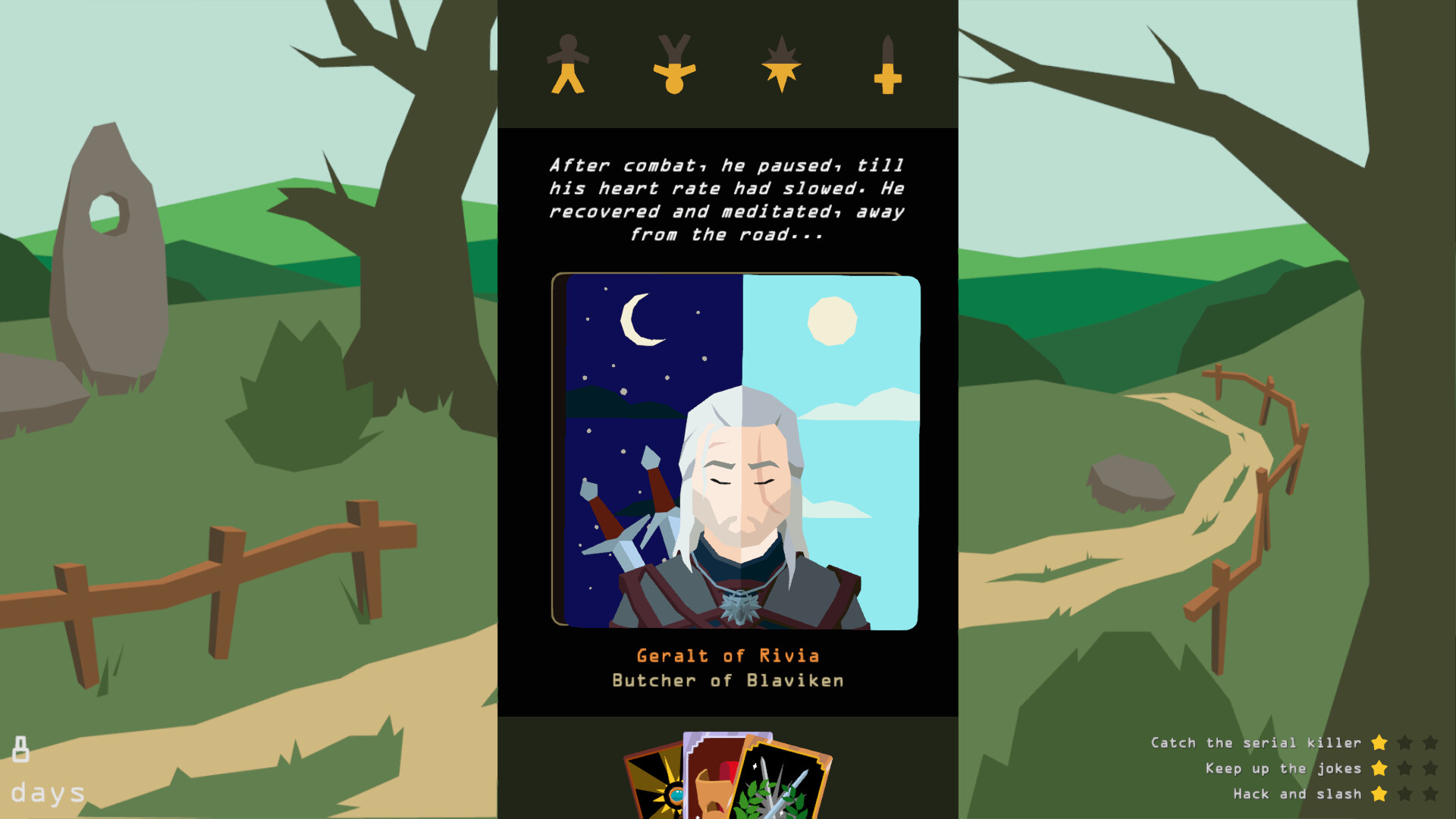 Скриншот: Reigns: The Witcher