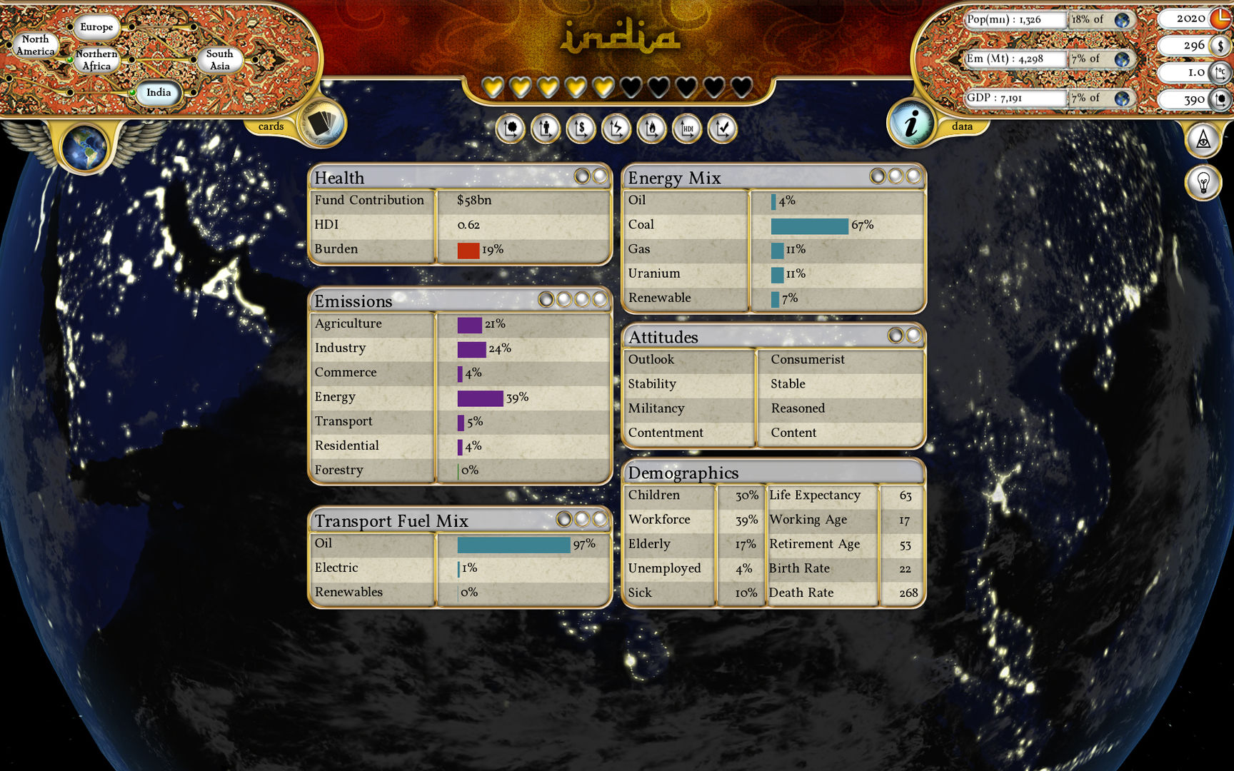 Скриншот 8: Fate of the World