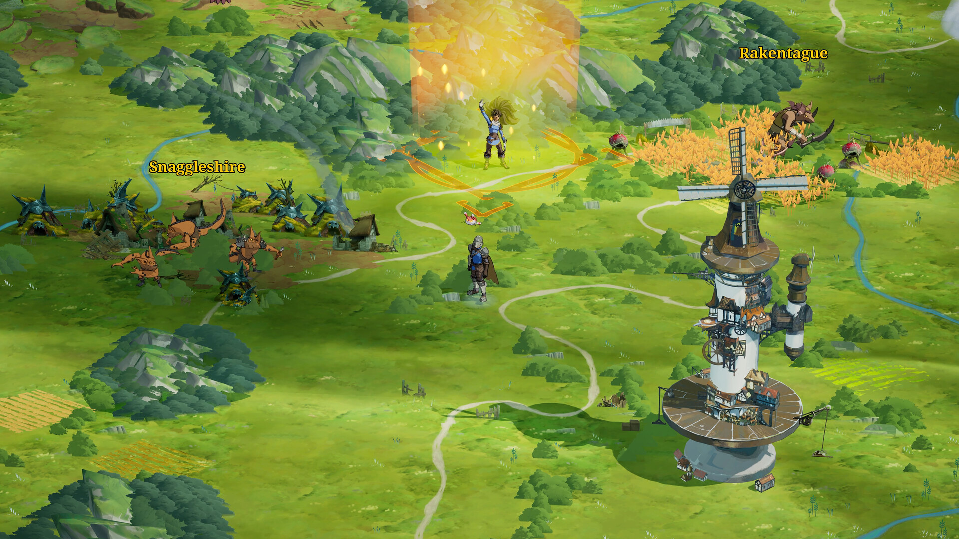 Скриншот: Towerborne