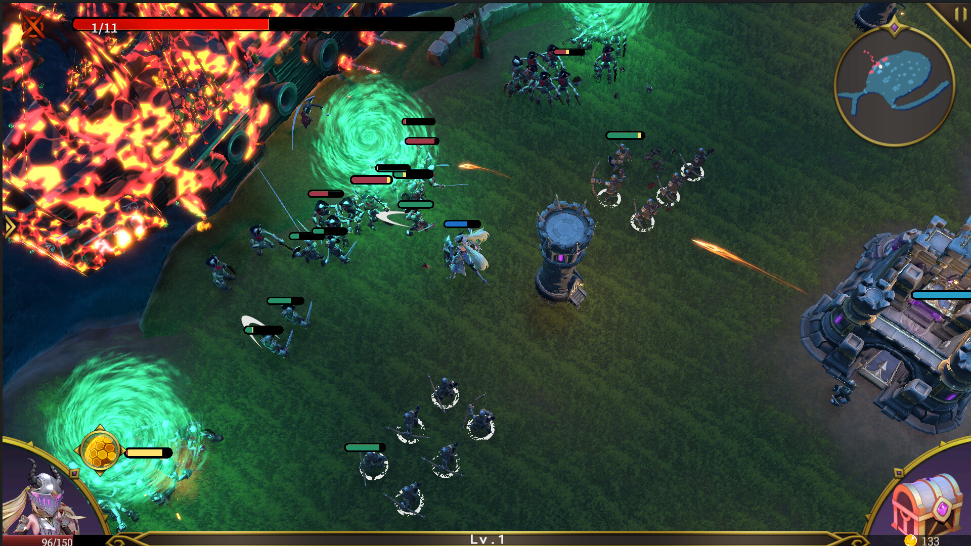 Скриншот: Sunbreak War