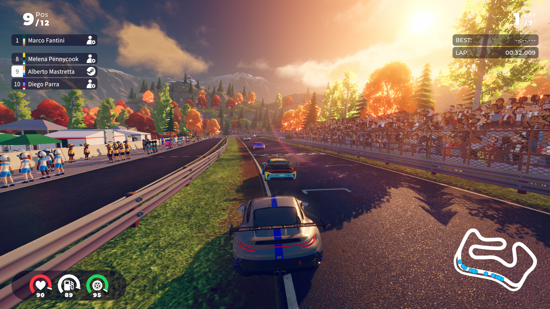 Скриншот: iRacing Arcade