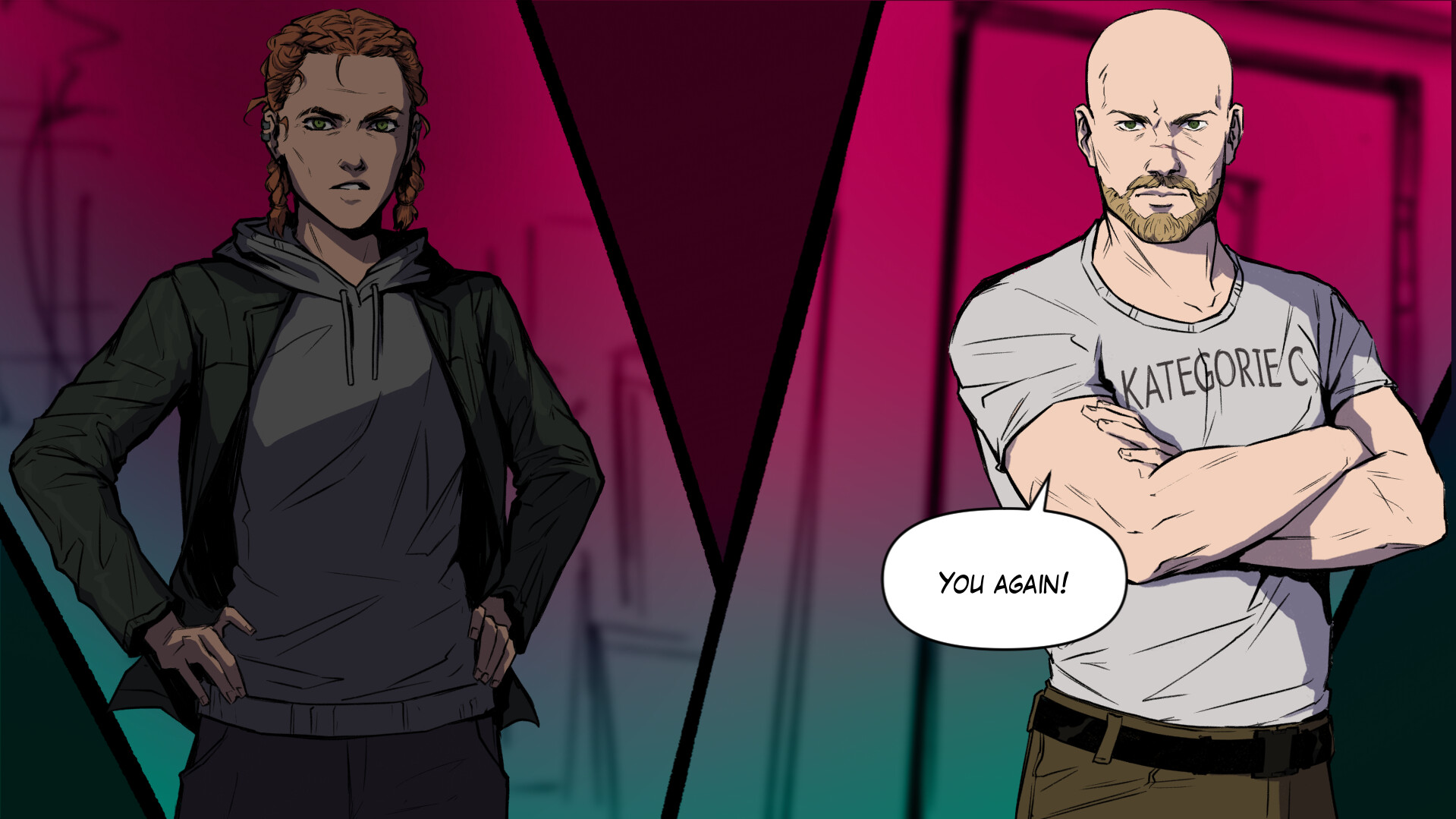 Скриншот: Hauma - A Detective Noir Story