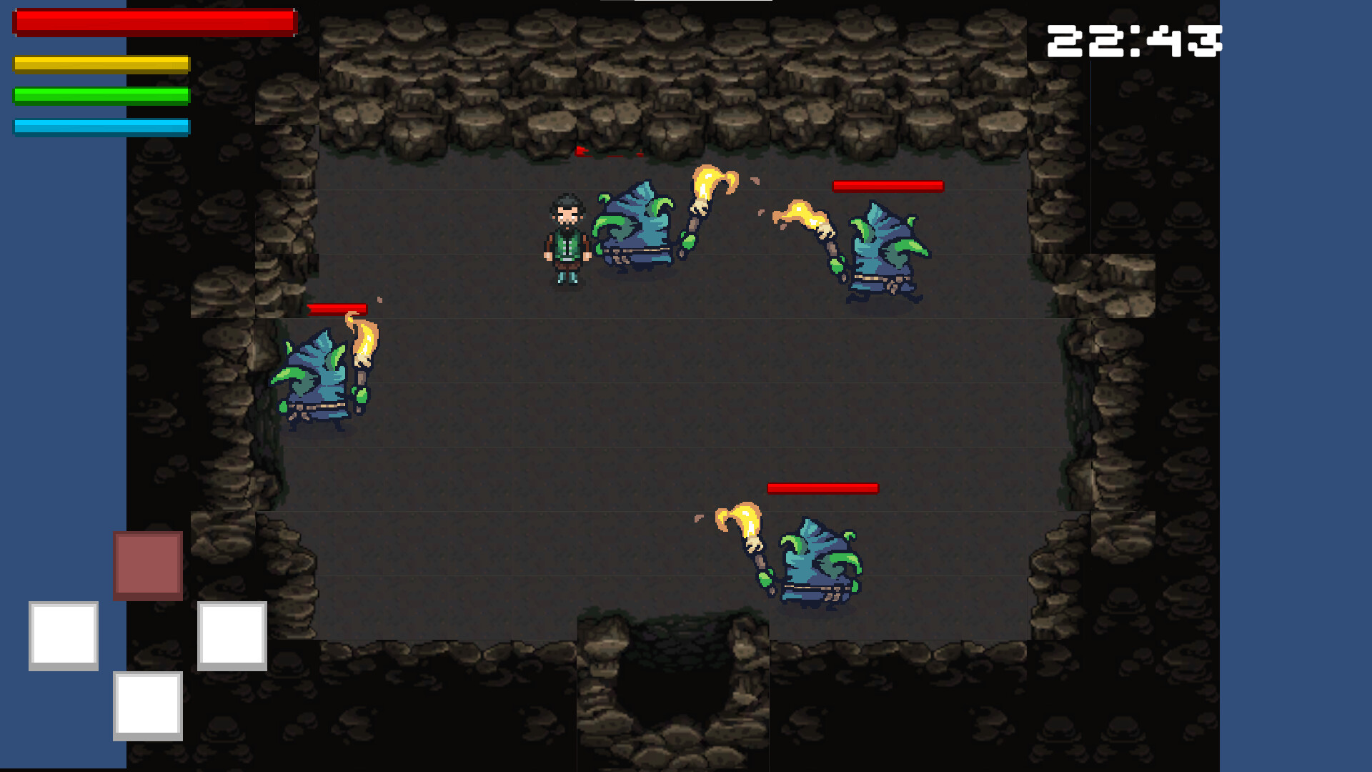 Скриншот: The cursed island