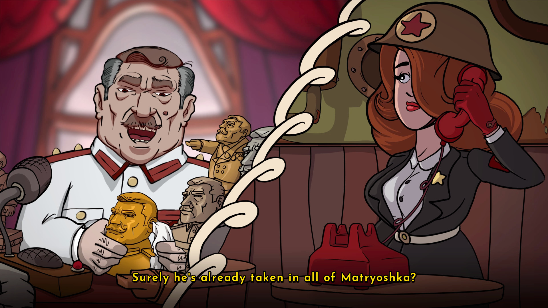 Скриншот: Irony Curtain: From Matryoshka with Love