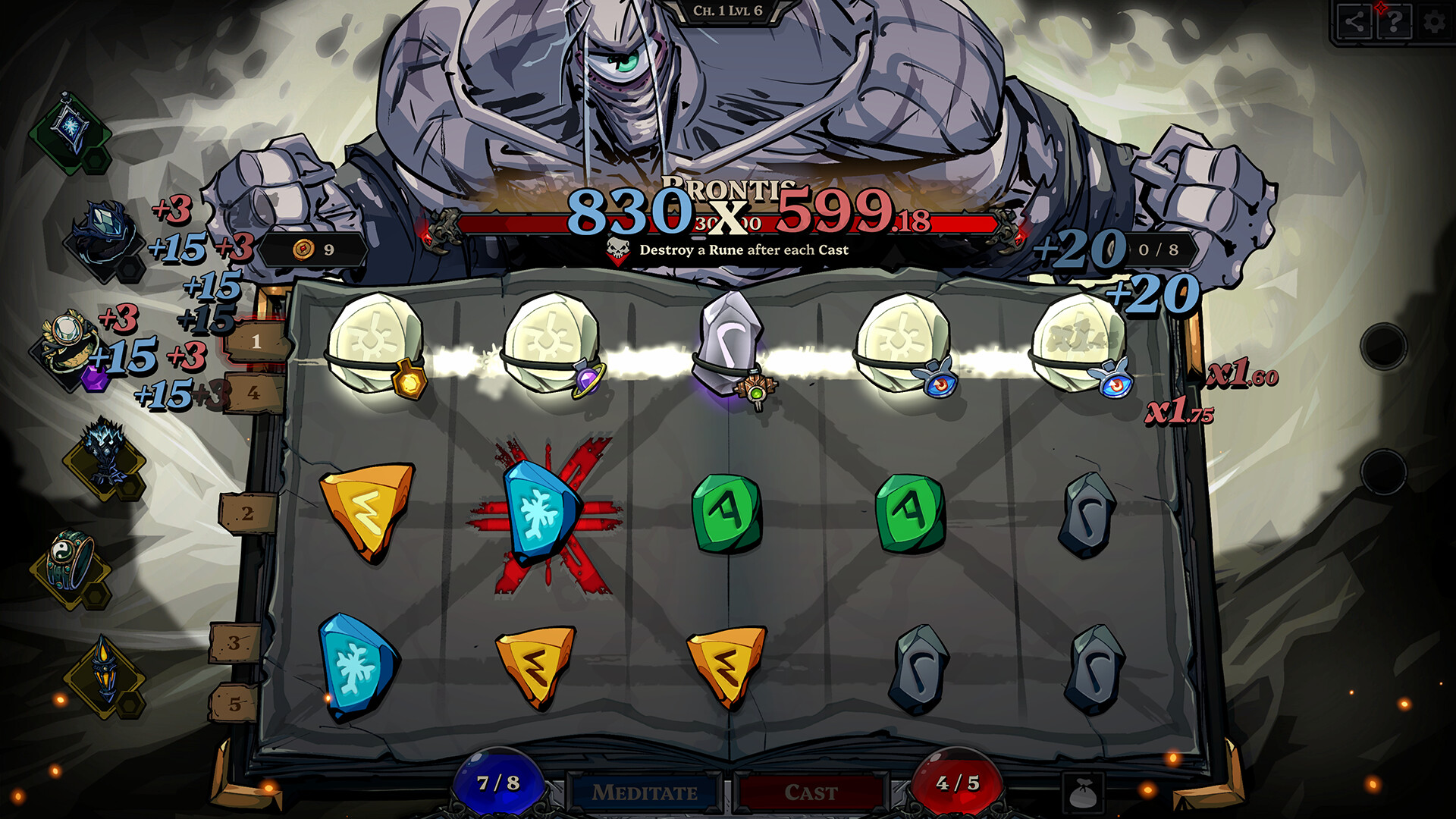 Скриншот: Runeborn