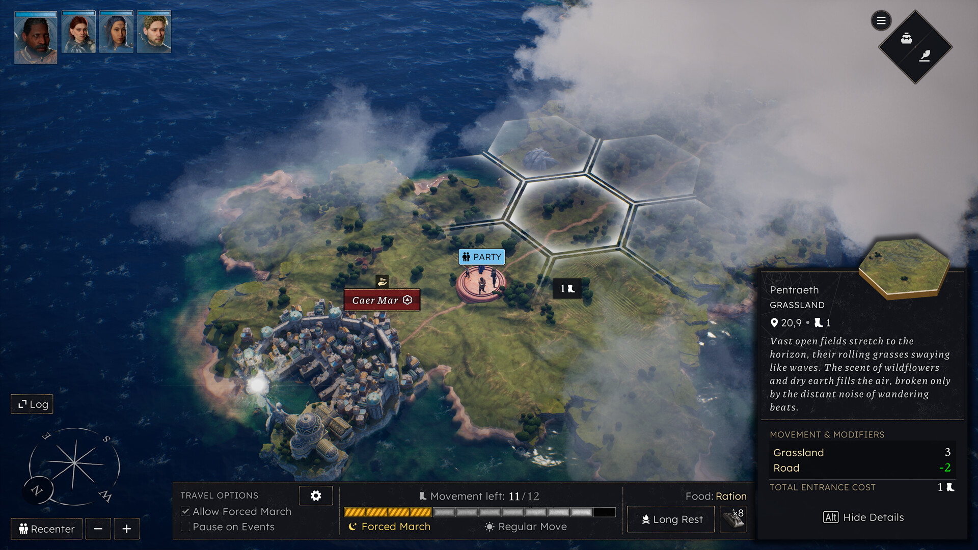 Скриншот: Solasta II