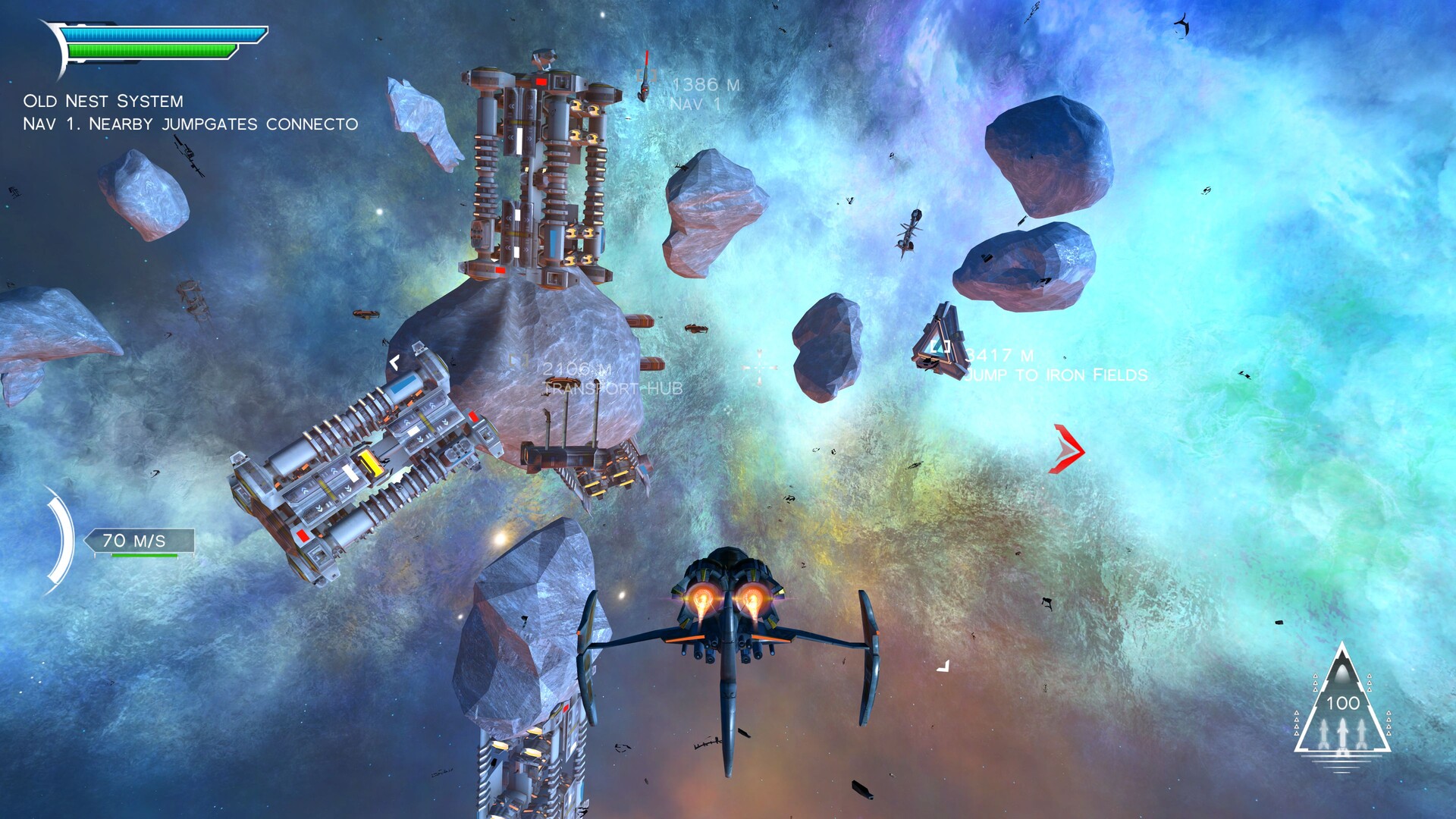 Скриншот: Stellar Wanderer DX