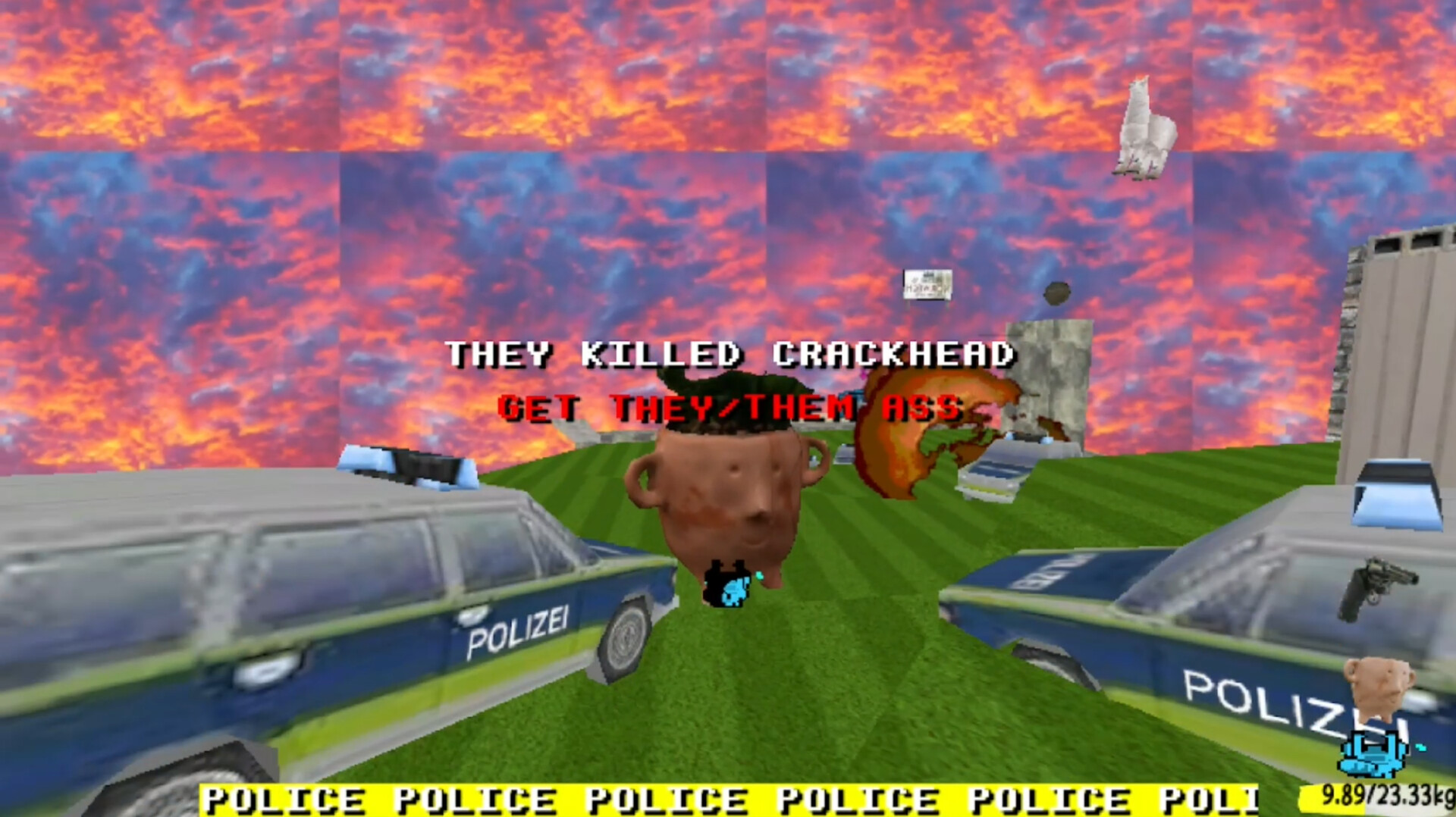 Скриншот: Funi Raccoon Game