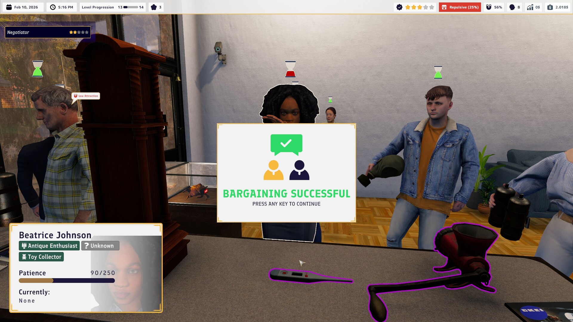 Скриншот: Pawnbroker Simulator