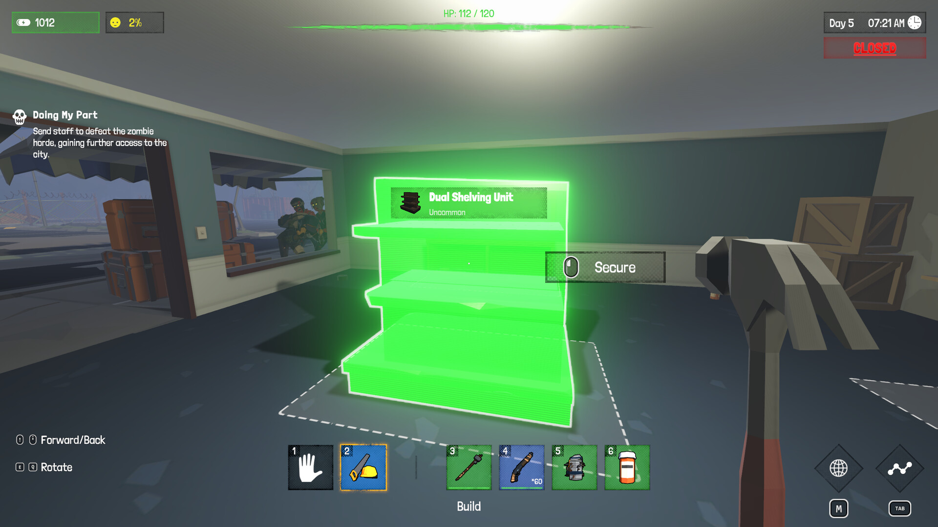 Скриншот: The Walking Trade