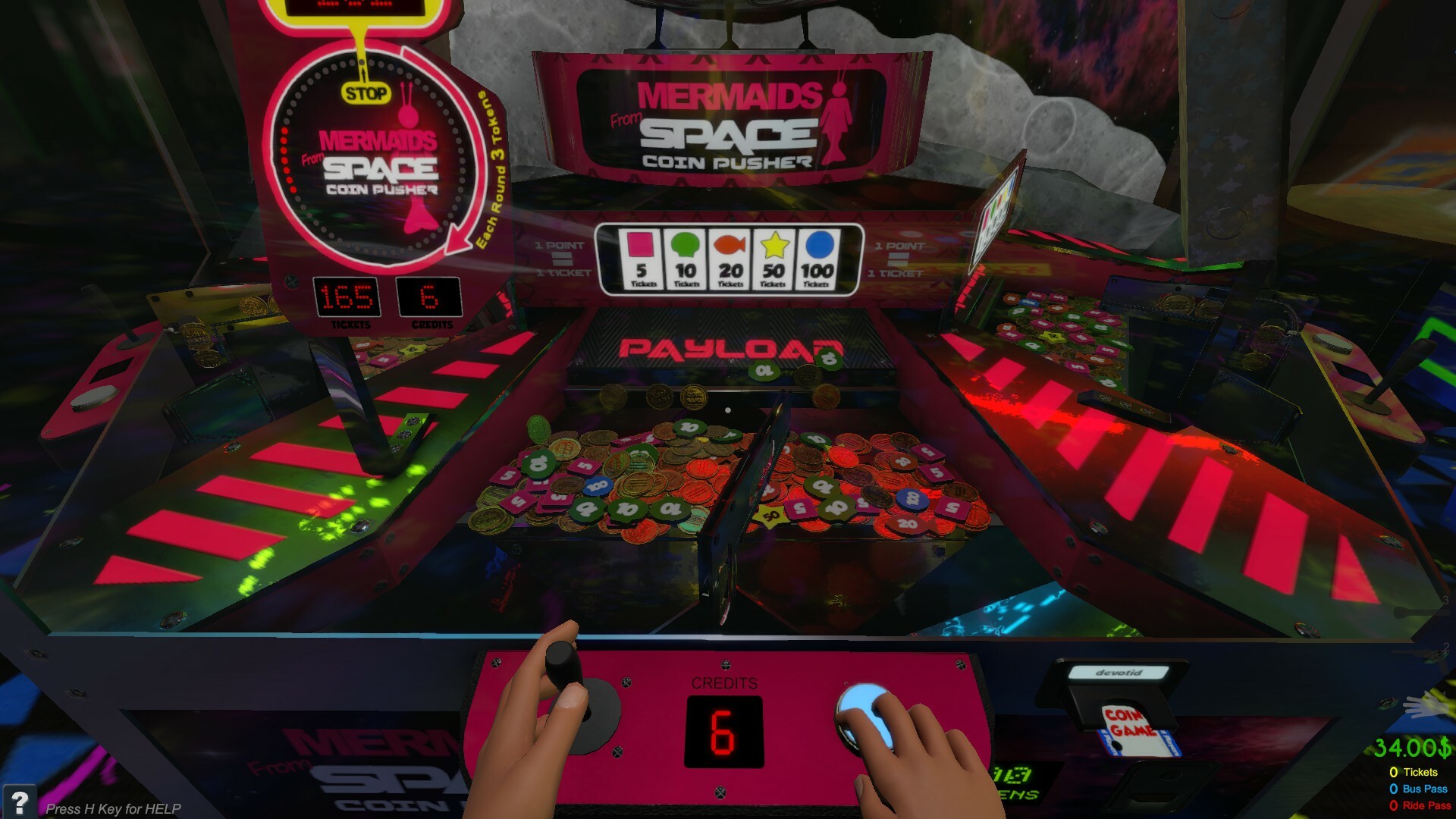 Скриншот: The Coin Game