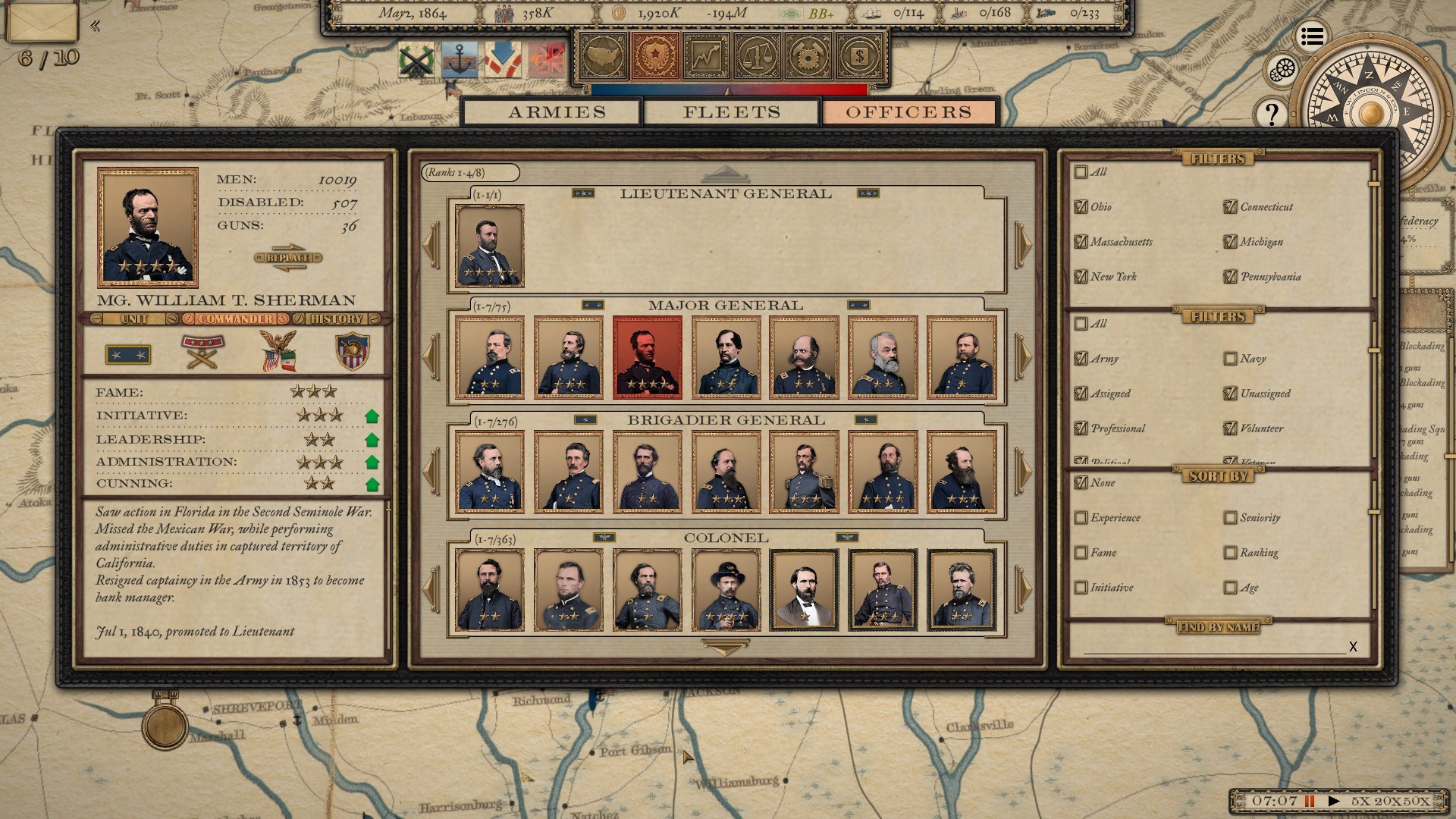 Скриншот 19: Grand Tactician: The Civil War (1861-1865)