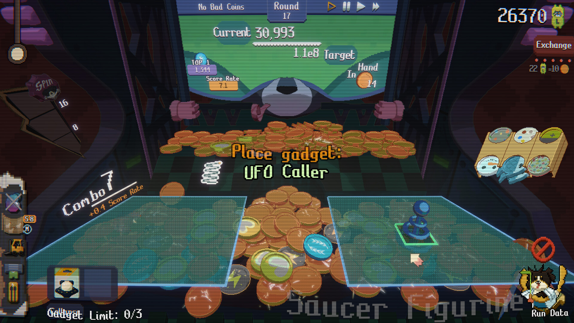 Скриншот 6: RACCOIN: Coin Pusher Roguelike