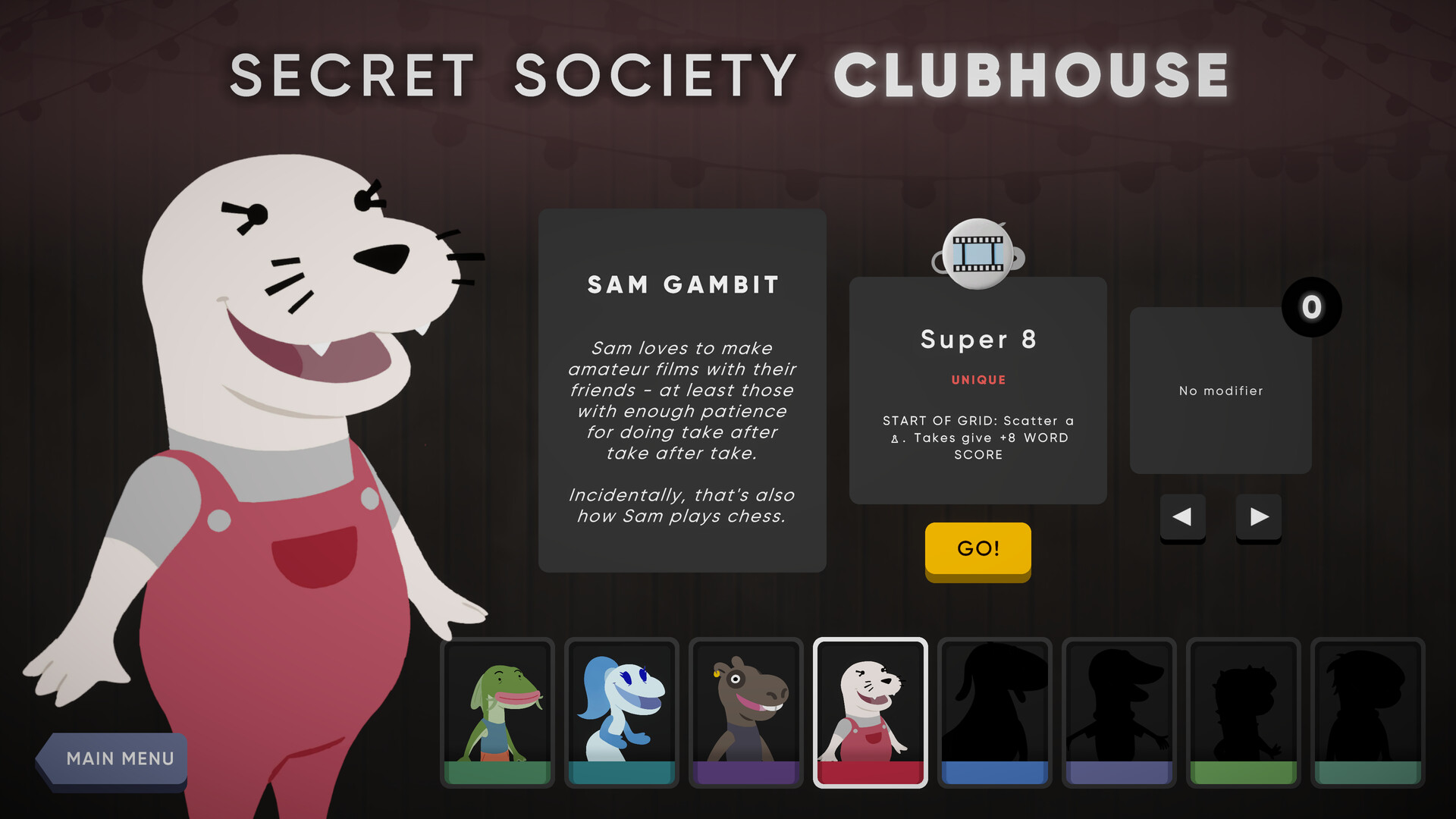 Скриншот: Cursed Words: The Word Game That Isn't