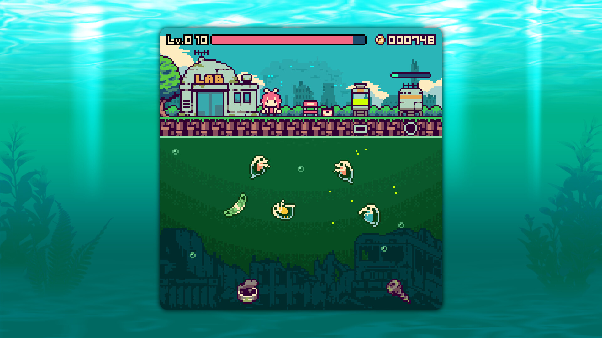 Скриншот: Post Apocalypse Microbe Lab