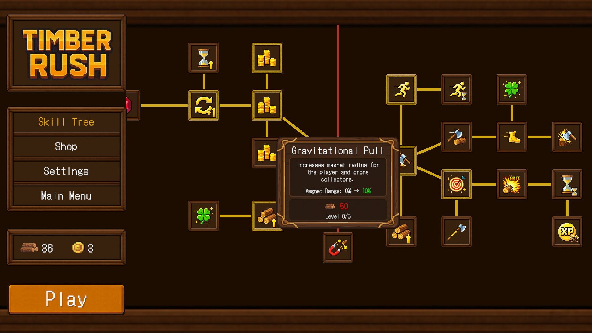 Скриншот: Timber Rush
