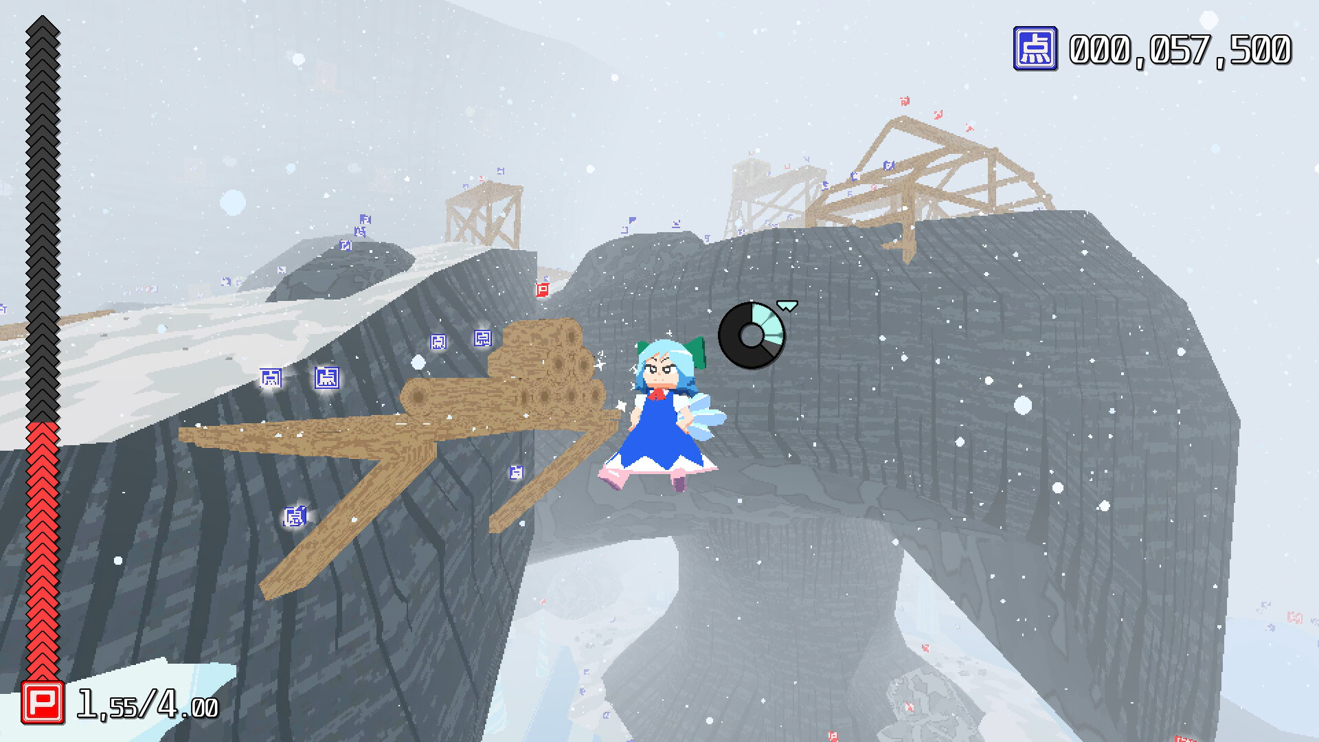 Скриншот: Cirno! Lifts a Boulder