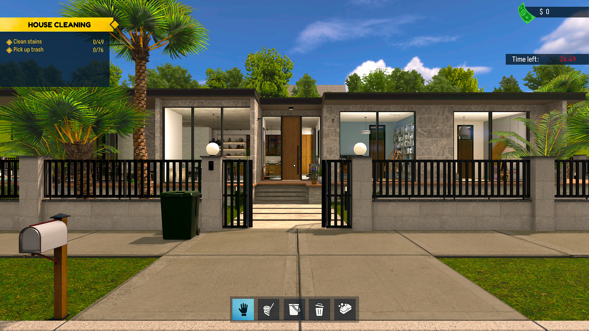 Скриншот: House Cleaner Simulator