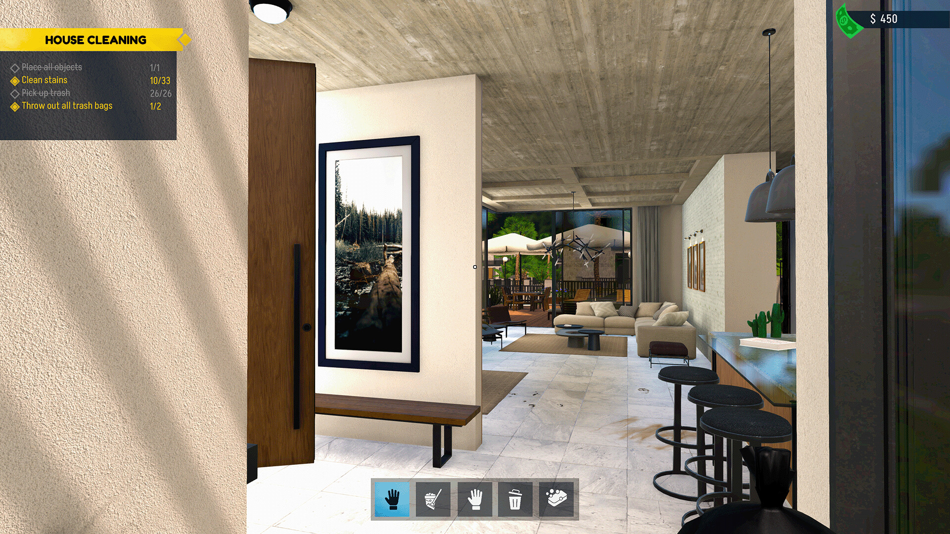 Скриншот: House Cleaner Simulator