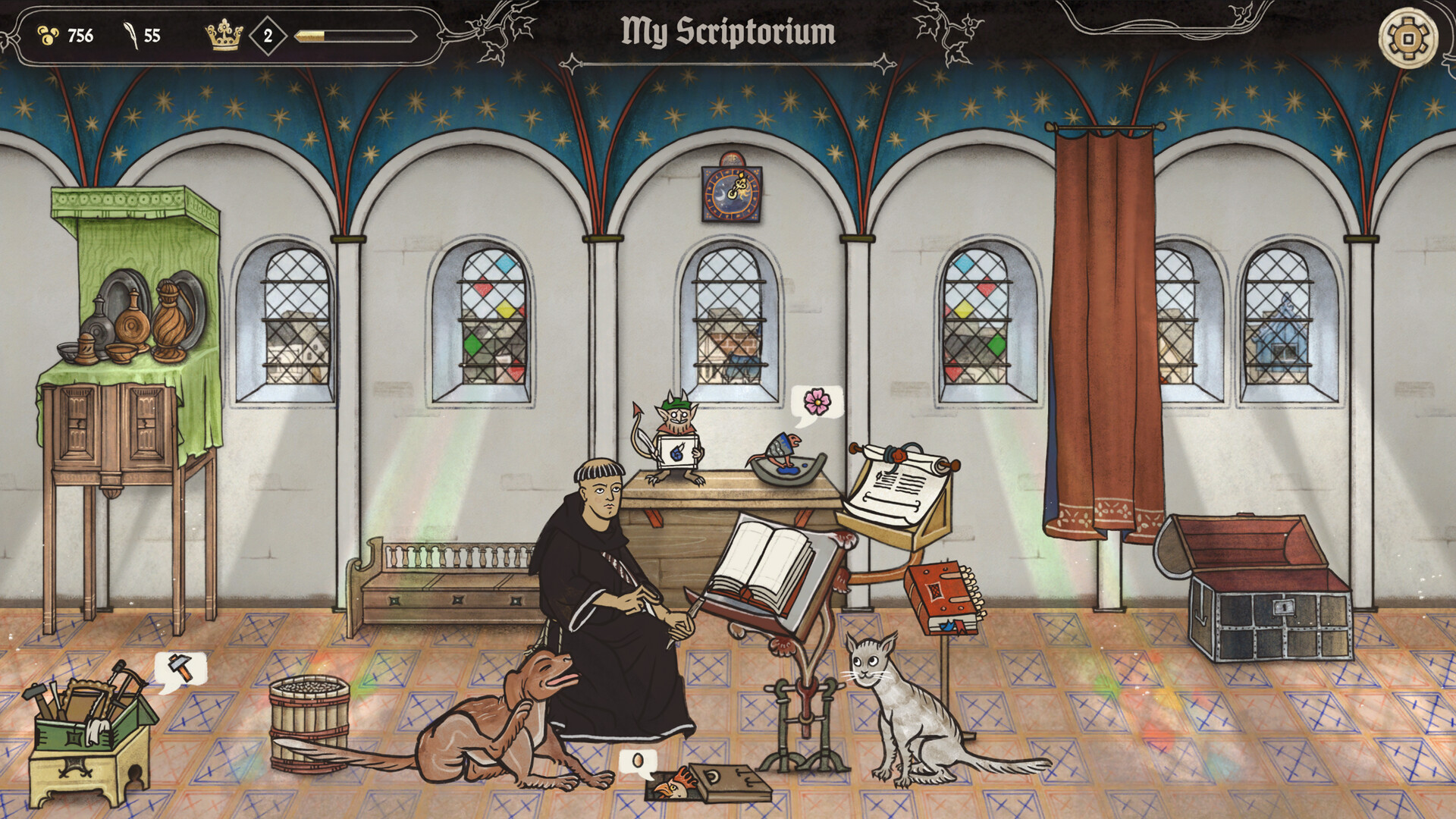 Скриншот: Scriptorium: Master of Manuscripts